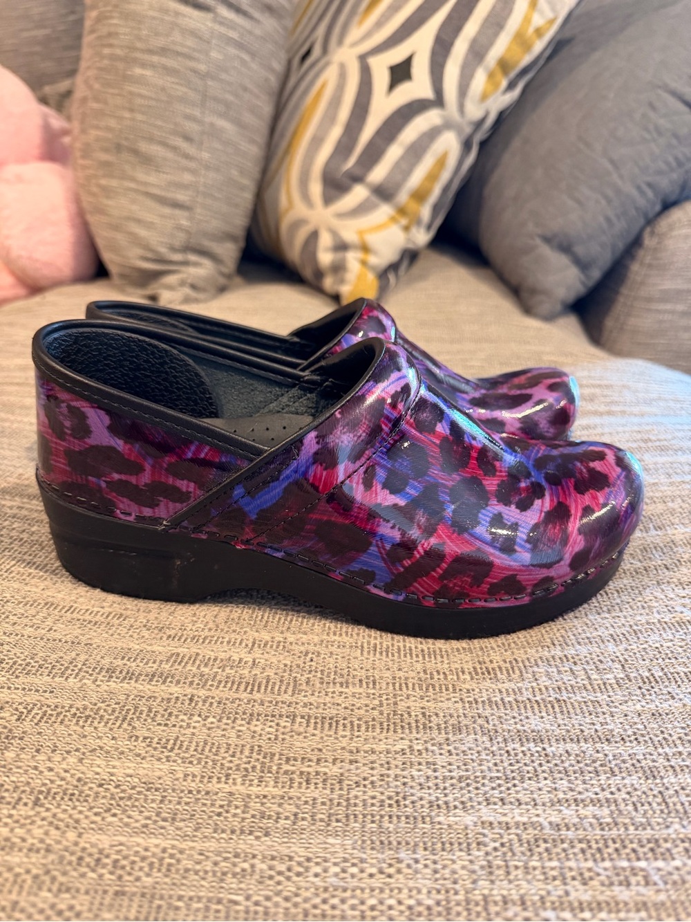 Women's Dansko Professional Leather Clogs - Picture 2 of 4